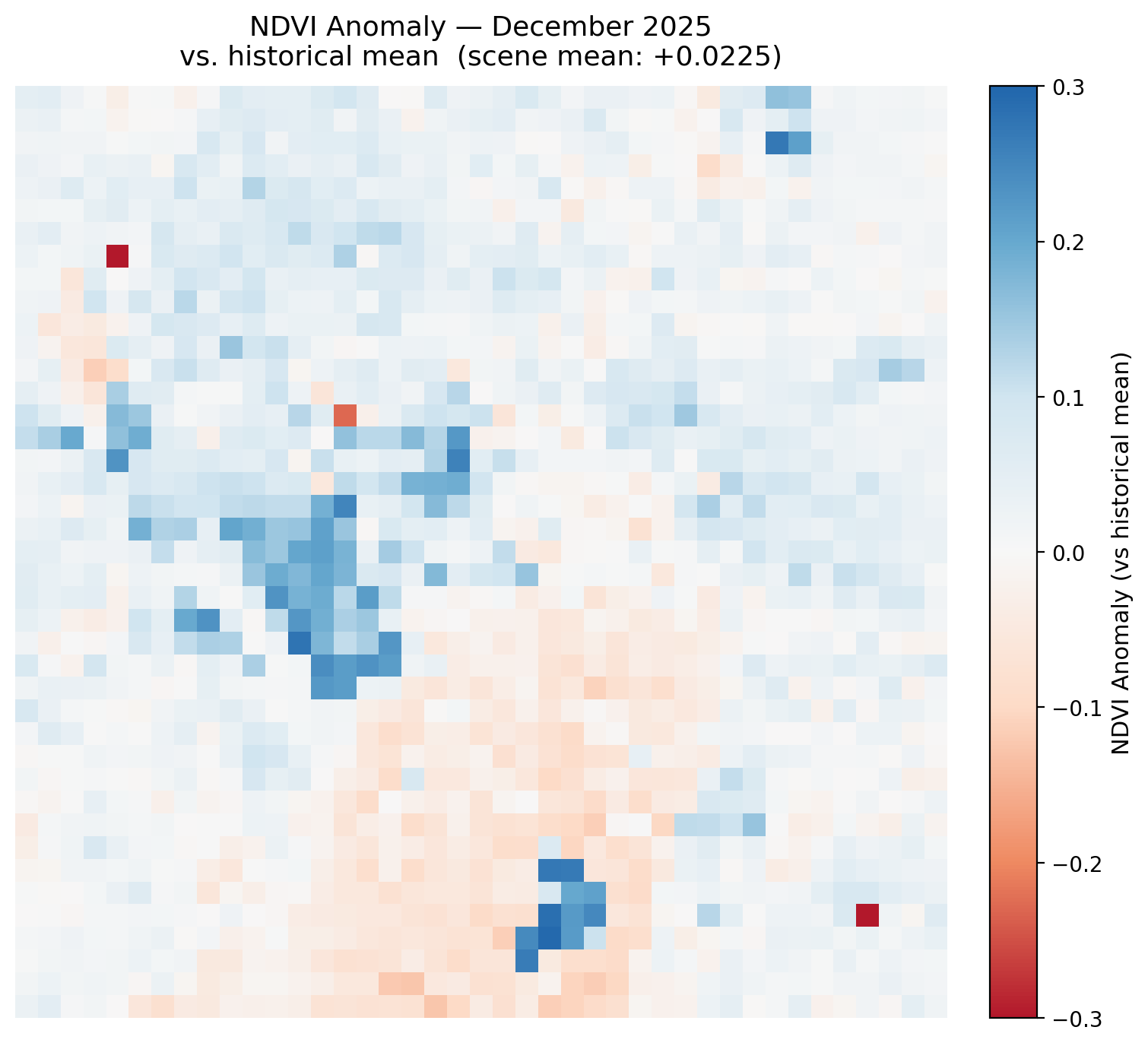 December 2025 Seasonal Anomaly Map