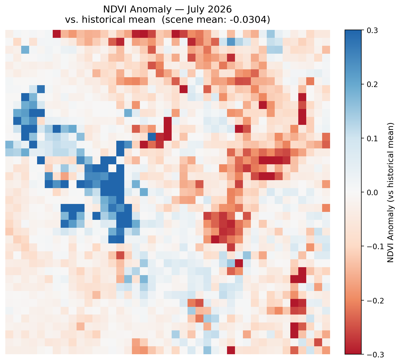 July 2026 Seasonal Anomaly Map
