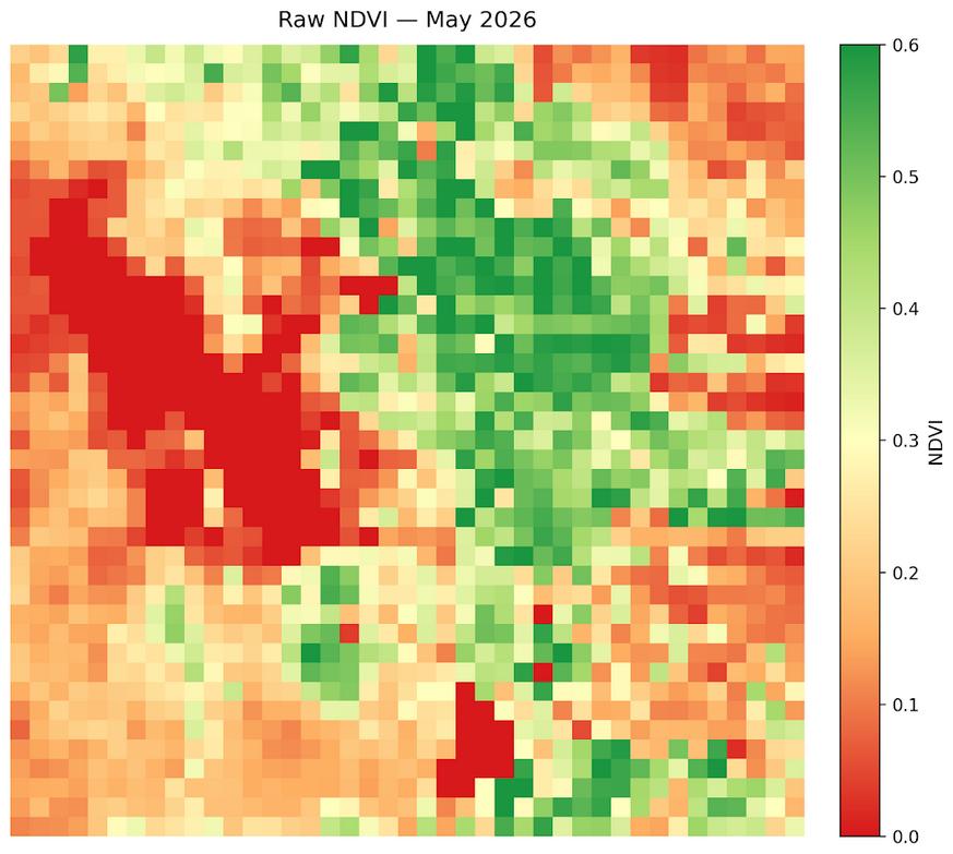 May 2026 NDVI Map